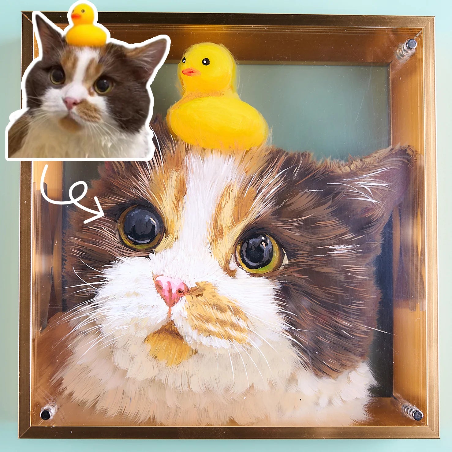 🔥Mastercrafted Custom 3D Pet Portrait from Photo – Flash Sale-The can’t-miss gift