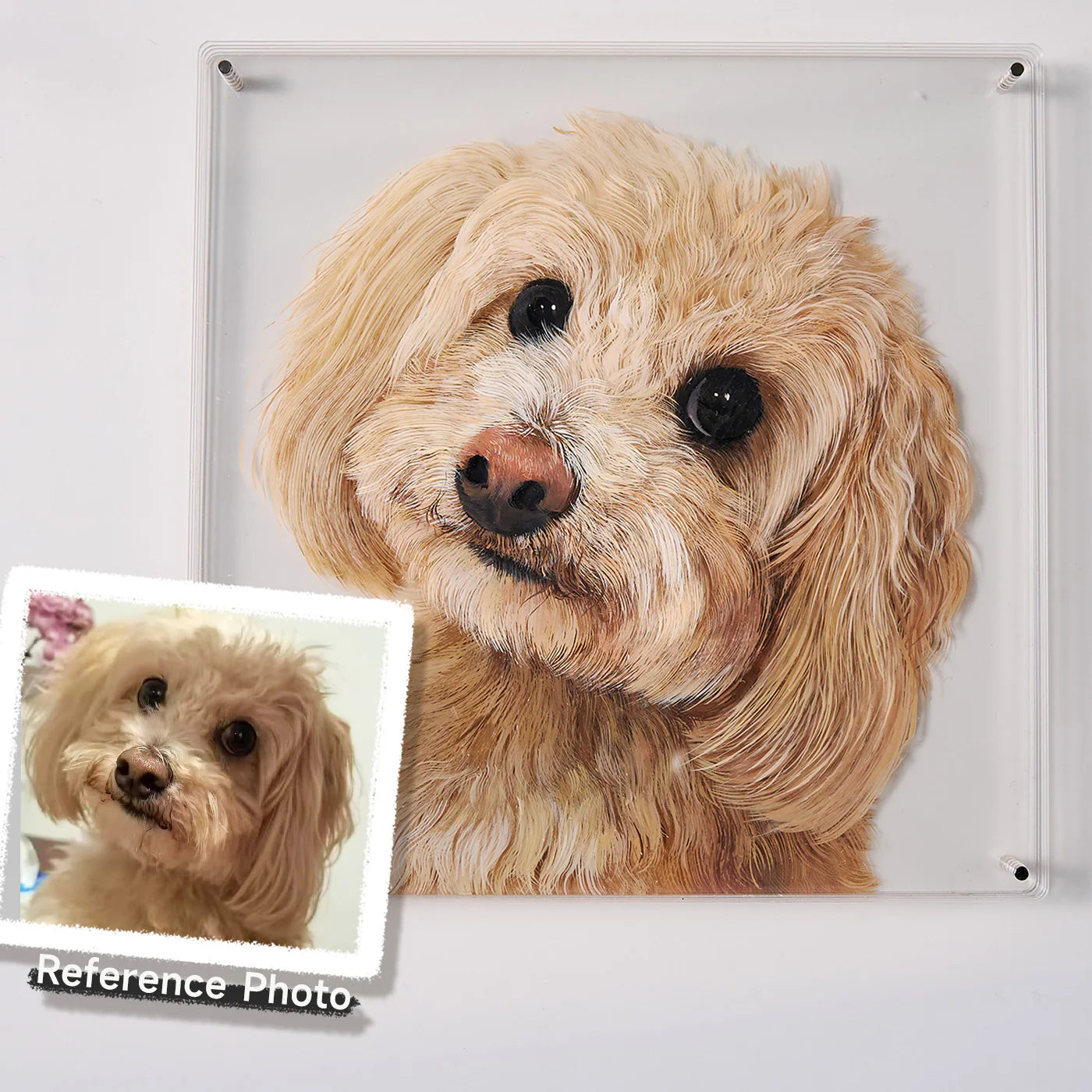 🔥Mastercrafted Custom 3D Pet Portrait from Photo – Flash Sale-The can’t-miss gift