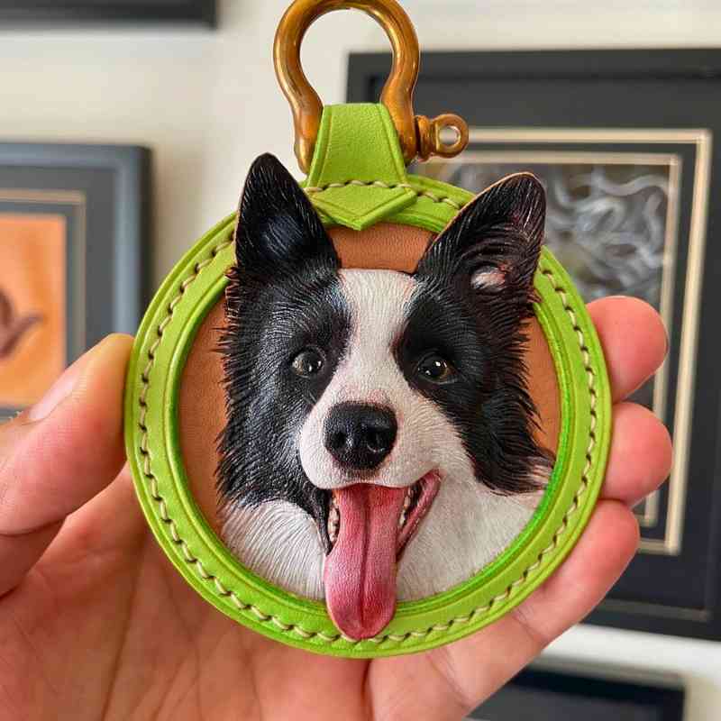 🔥Mastercrafted Leather Pet Portrait — Flash Sale-The can’t-miss gift