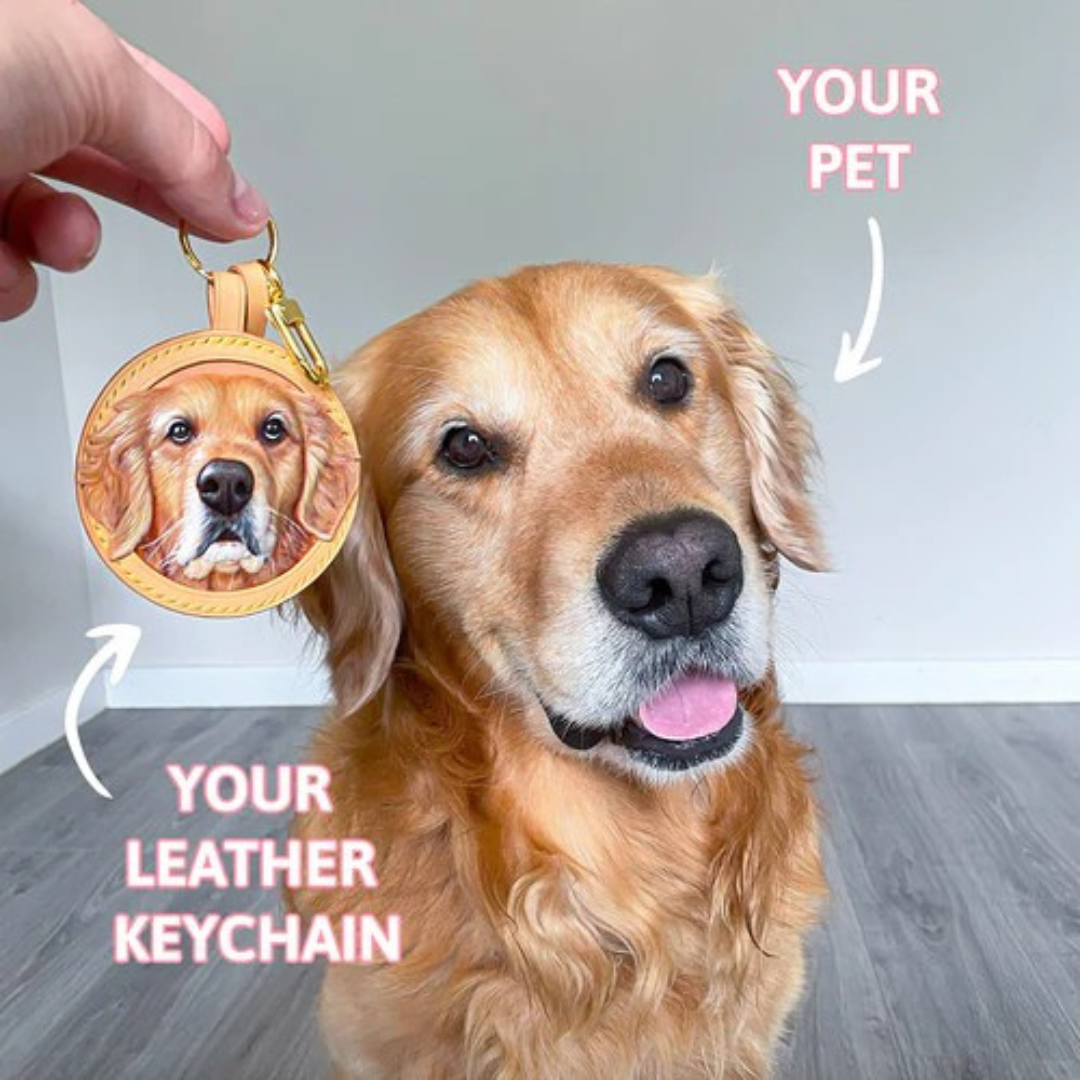 🔥Mastercrafted Leather Pet Portrait — Flash Sale-The can’t-miss gift
