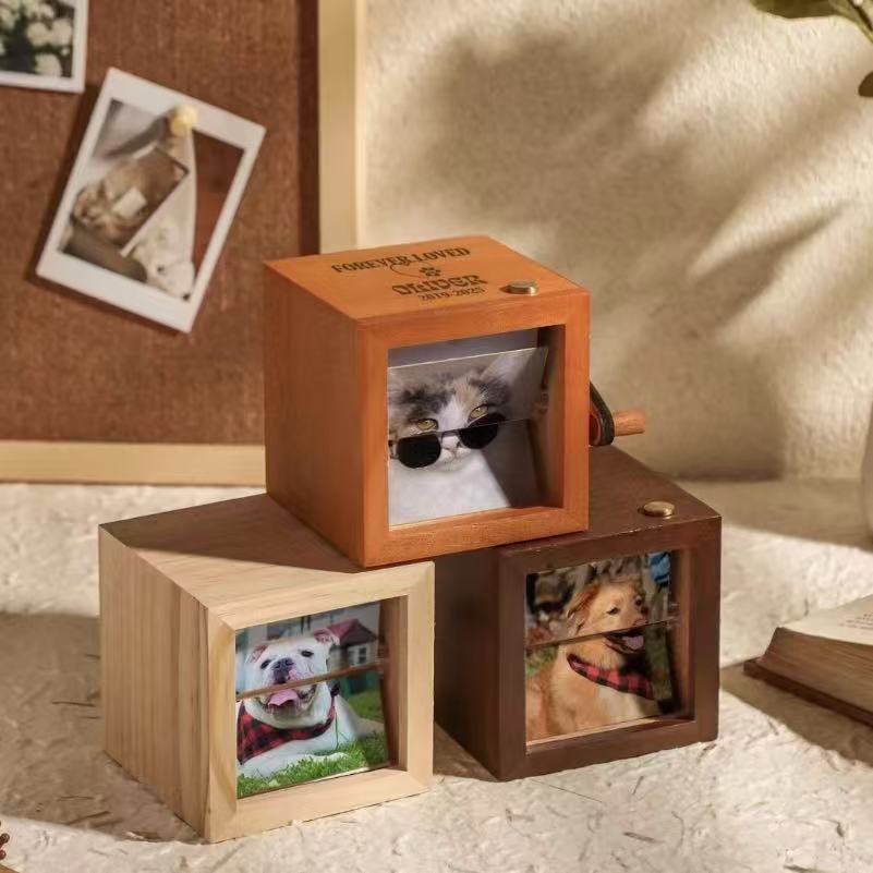 🔥Custom Crank Photo Box-Flash Sale-The can’t-miss gift