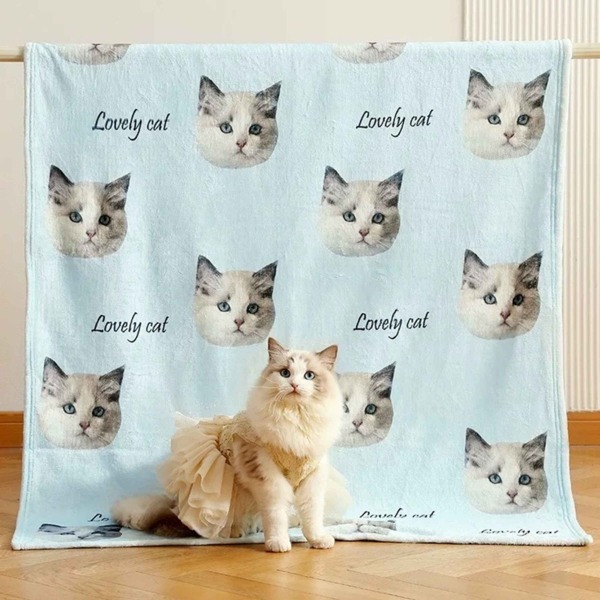 Custom Pet Flannel Blanket (Ultra - Soft Microfiber) - Holdmypawart