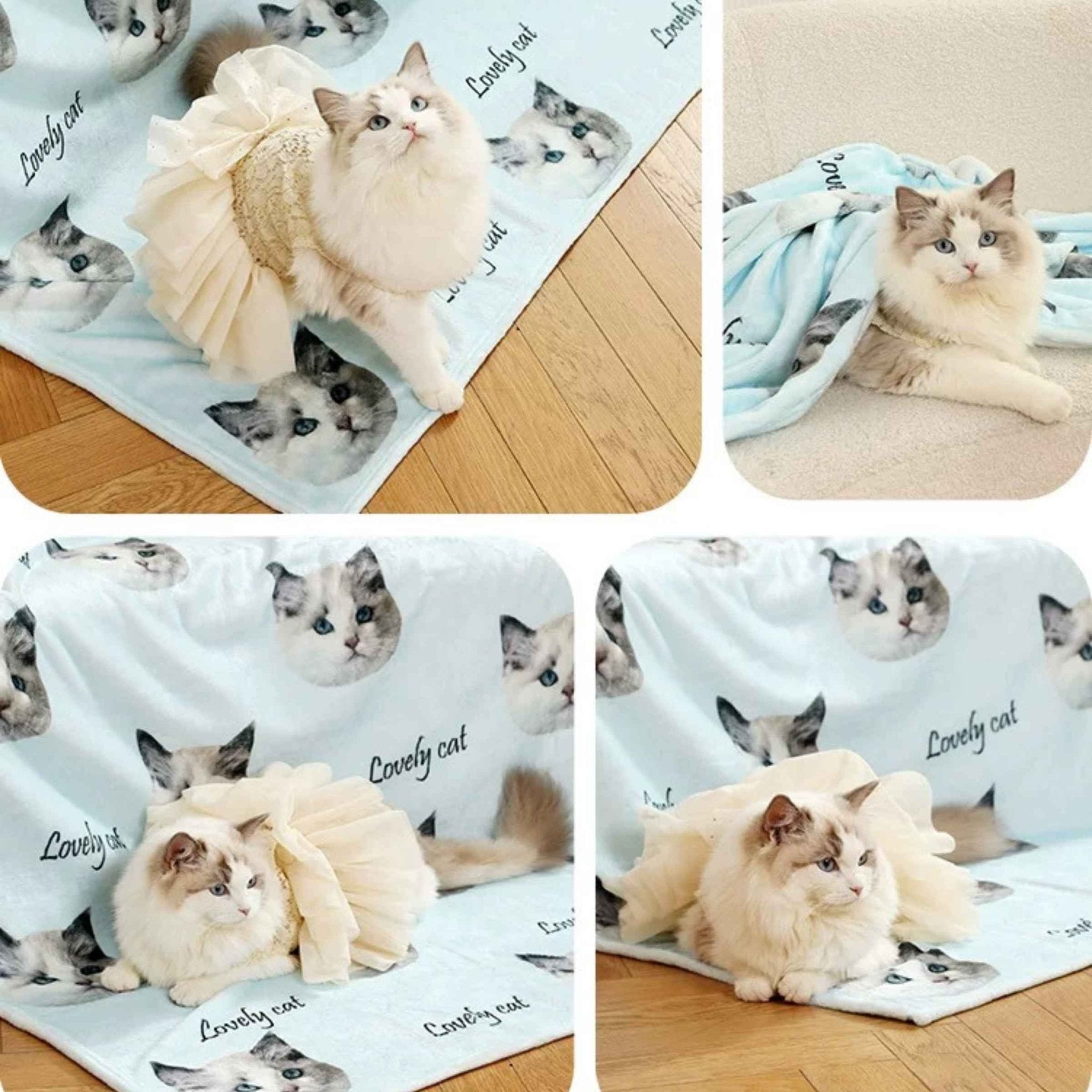 Custom Pet Flannel Blanket (Ultra - Soft Microfiber) - Holdmypawart