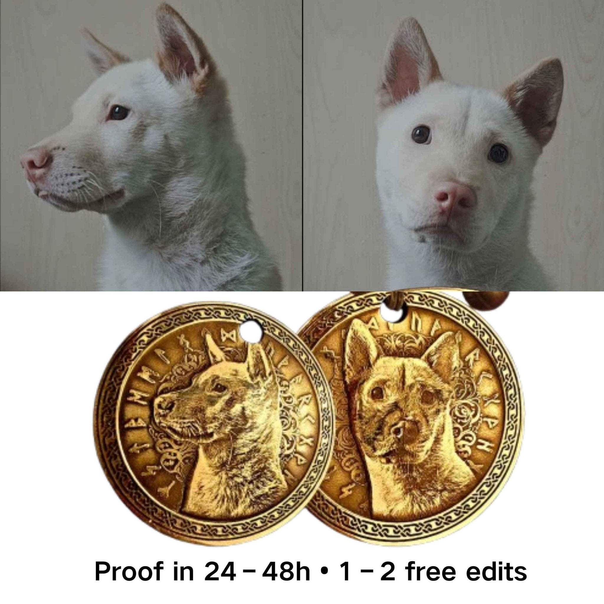 Small Gifts — Brass Tag, Brass Keychain & Magnet Sets - Holdmypawart