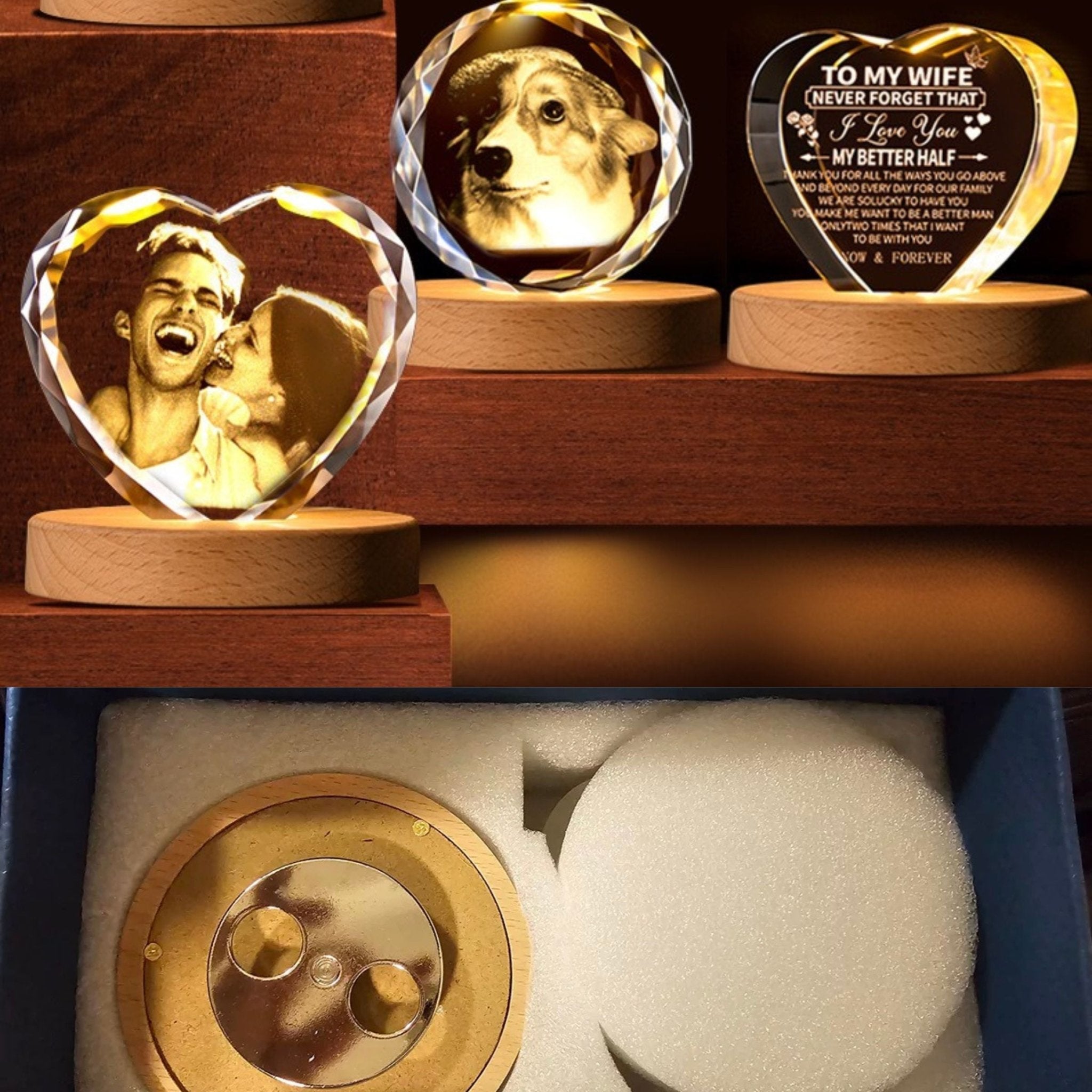 Your Photo in Living Color — Crystal - Holdmypawart