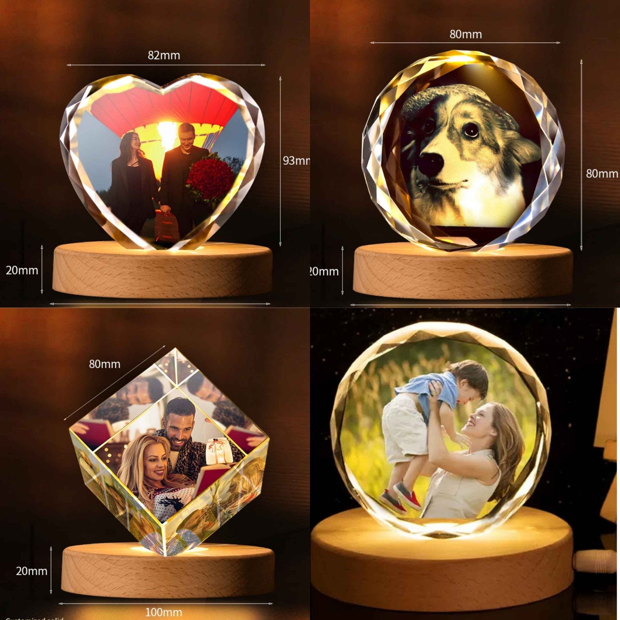 Your Photo in Living Color — Crystal - Holdmypawart